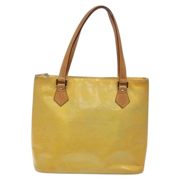 LOUIS VUITTON Monogram Vernis Houston Hand Bag Gris M91053 - Picture 13 of 16